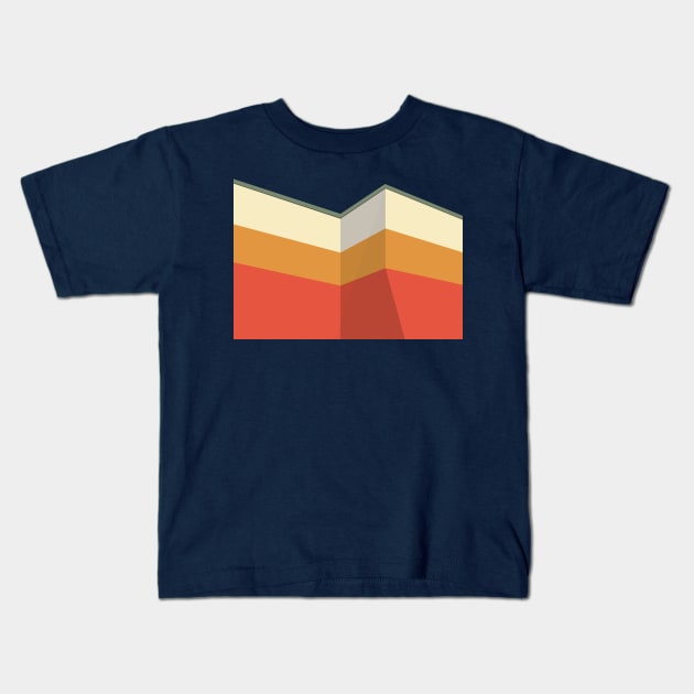 Modernist Industry Angle Kids T-Shirt by modernistdesign